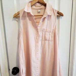 Breezy Button-Down Dress, Old Navy - POCKETS!